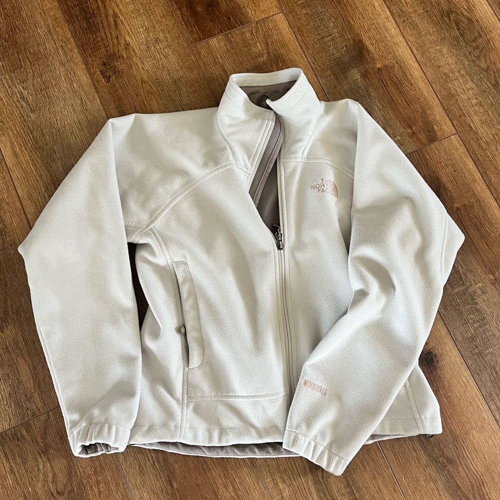 The North Face Light Gray Fleece Jacket